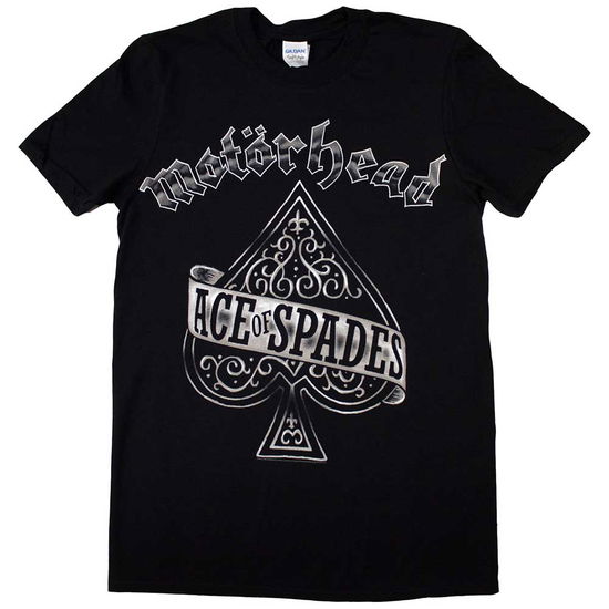 Motorhead Unisex T-Shirt: Ace of Spades - Motörhead - Mercancía - ROFF - 5055295347090 - 13 de mayo de 2013