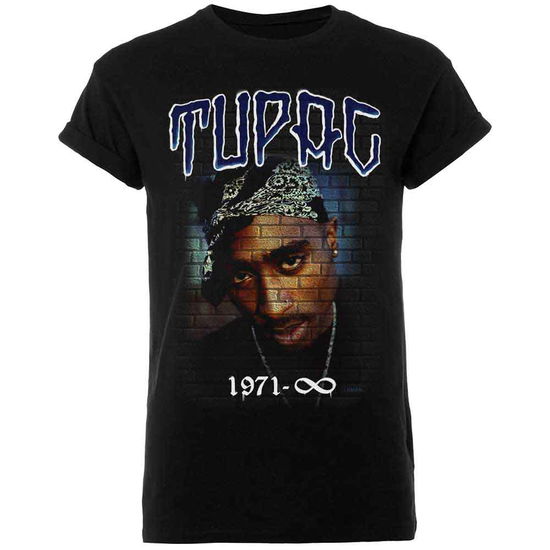 Tupac Unisex T-Shirt: Mural 1971 - Tupac - Merchandise -  - 5056561010090 - 