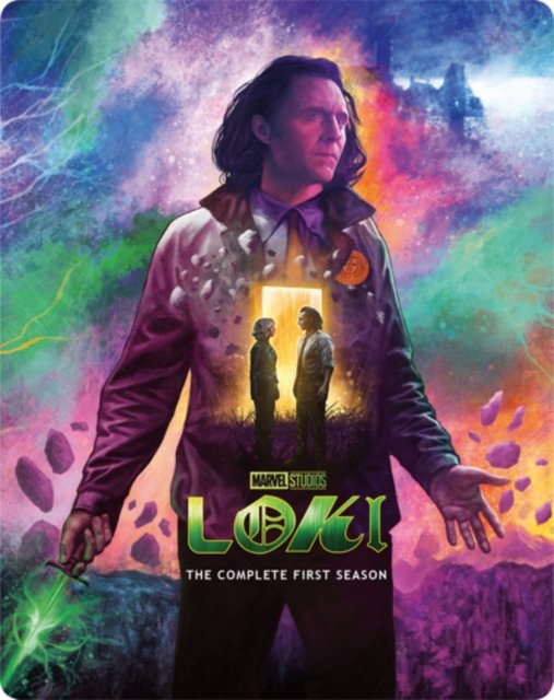 Cover for Loki S1 Uhd BD Steelbook · Loki Season 1 Limited Edition Steelbook (4K Ultra HD) (2023)
