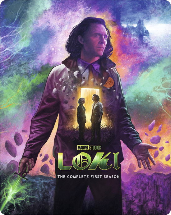 Cover for Loki S1 Uhd BD Steelbook · Loki Season 1 Limited Edition Steelbook (4K Ultra HD) (2023)