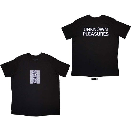 Cover for Joy Division · Joy Division Unisex T-Shirt: Lone Pulsar (Black) (Back Print) (T-shirt) [size L] (2024)