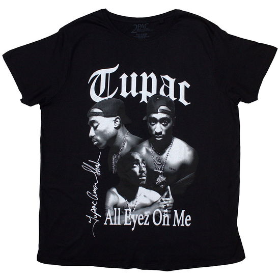 Cover for Tupac · Tupac Unisex T-Shirt: All Eyez B&amp;W (Black) (T-shirt) [size S] (2024)