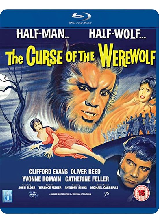 Cover for Curse of the Werewolf BD · The Curse Of The Werewolf (Blu-ray) (2015)
