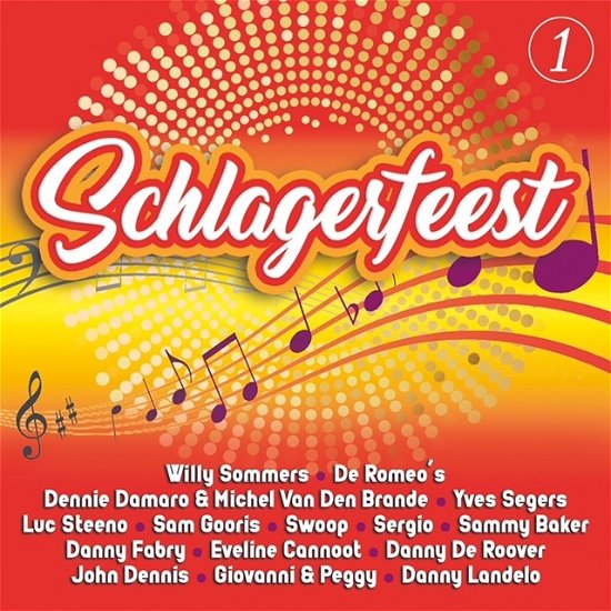 Cover for Schlagerfeest 1 (CD) (2021)