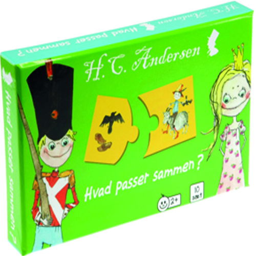 H.C. Andersen Hvad passer sammen -  - Kirjat - Barbo Toys - 5704976061090 - keskiviikko 4. marraskuuta 2020