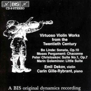 Virtuoso Violin Works from 20th Century / Various - Virtuoso Violin Works from 20th Century / Various - Musik - Bis - 7318590000090 - 25 mars 1994