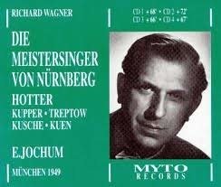 Meistersinger - Wagner Richard - Musikk -  - 8014399001090 - 