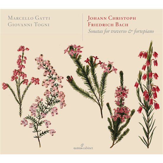 Cover for Johann Christoph Friedrich Bach · Sonates Pour Flute Et Pianoforte (CD) (2014)