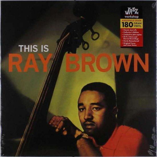 This Is Ray Brown - Ray Brown - Música - JAZZ WORKSHOP - 8427328887090 - 17 de septiembre de 2015