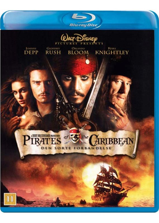 Cover for Pirates of the Caribbean · Den Sorte Forbandelse (Blu-ray) (2011)