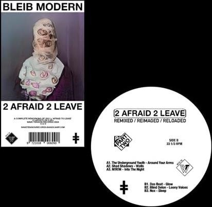 Cover for Bleib Modern · 2 Afraid 2 Leave (part Two) (LP) (2024)