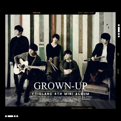 Cover for Ftisland · Grown Up (CD) [EP edition] (2012)