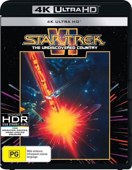 Cover for 4k Ultra Hd · Star Trek Vi: the Undiscovered Country (4k Uhd) (4K Ultra HD) (2022)