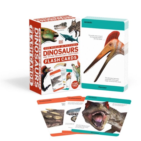 Our World in Pictures Dinosaurs and Other Prehistoric Creatures Flash Cards - DK Our World in Pictures - Dk - Bøger - Dorling Kindersley Ltd - 9780241620090 - 2. november 2023