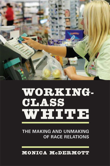Cover for Monica McDermott · Working-Class White: The Making and Unmaking of Race Relations (Paperback Book) (2006)