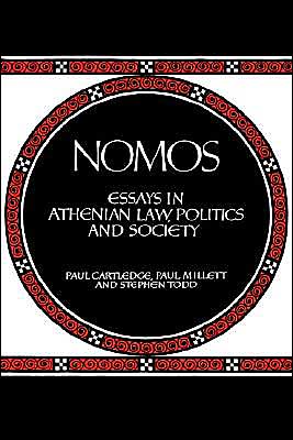 Cover for Paul Cartledge · Nomos: Essays in Athenian Law, Politics and Society (Paperback Book) (2003)