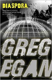 Cover for Greg Egan · Diaspora: The dark, post-apocalyptic thriller perfect for fans of BLACK MIRROR and Philip K. Dick (Paperback Bog) (2008)