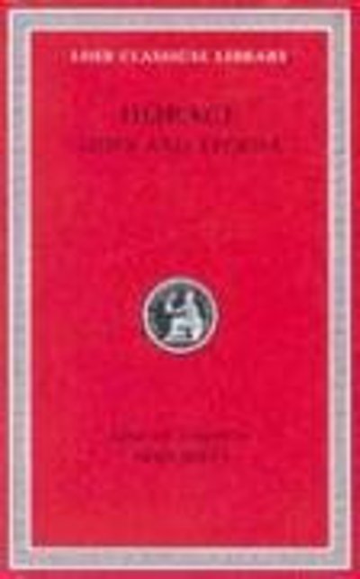 Cover for Horace · Odes and Epodes - Loeb Classical Library (Hardcover bog) (2004)