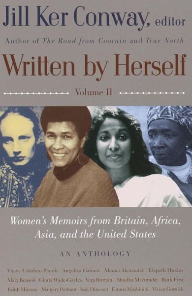 Cover for Jill Ker Conway · Written by Herself: Volume 2: Women's Memoirs from Britain, Africa, Asia and the United States (Paperback Book) (1996)