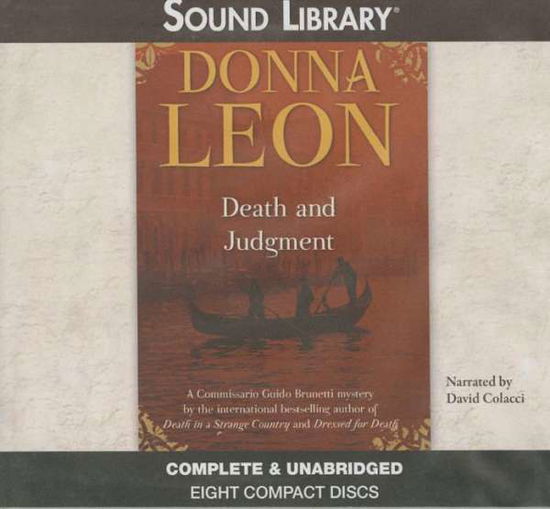 Cover for Donna Leon · Death and Judgment (CD) (2009)