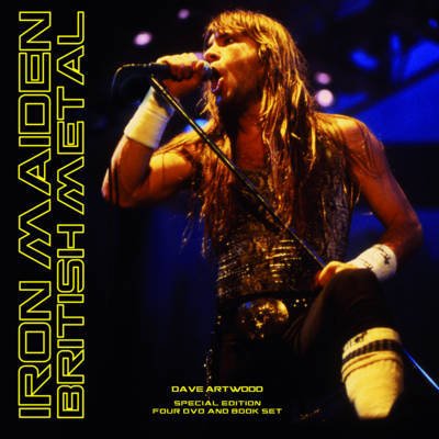 British Metal (NTSC-0)-4DVD'S + HARD COVER BOOK - Iron Maiden - Elokuva - ABSTRACT - 9780956696090 - maanantai 14. maaliskuuta 2011