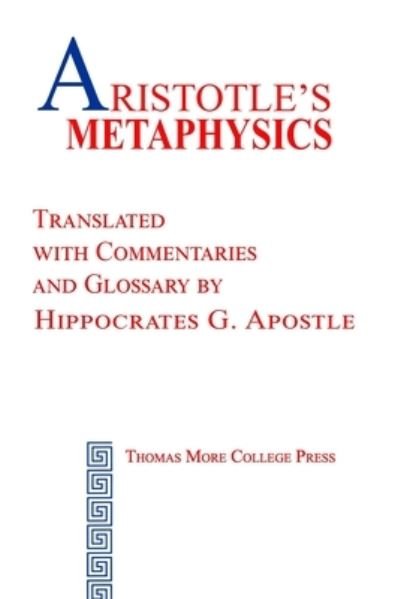 Cover for Aristotle · Aristotle's Metaphysics (Paperback Book) (2021)