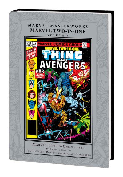 Cover for Tom DeFalco · Marvel Masterworks: Marvel Two-In-One Vol. 7 (Hardcover Book) (2024)