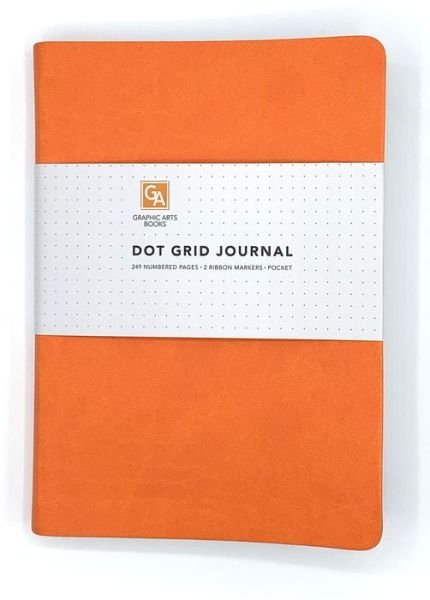 Cover for Graphic Arts Books · Dot Grid Journal - Citrine - Dot Grid Journals (Paperback Book) (2020)