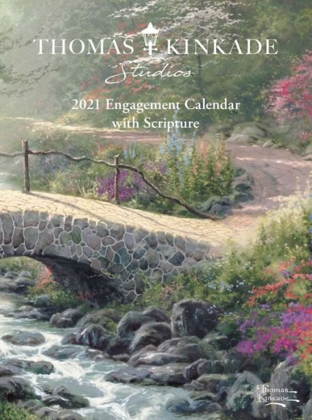 Thomas Kinkade Studios 2021 Engagement Calendar with Scripture - Thomas Kinkade - Merchandise - Andrews McMeel Publishing - 9781524856090 - 12. november 2020