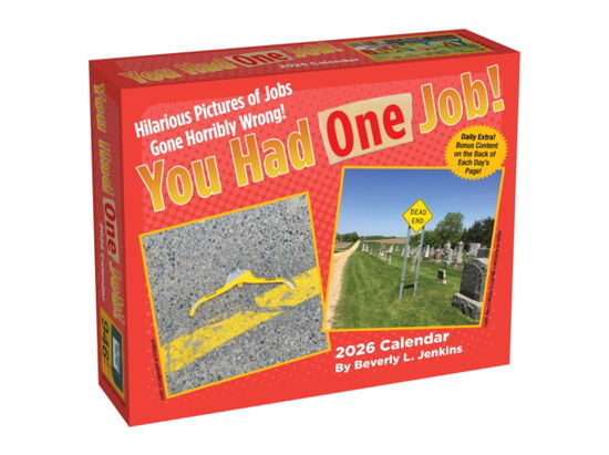 Cover for Beverly L. Jenkins · You Had One Job 2026 Day-to-Day Calendar (Calendar) (2025)