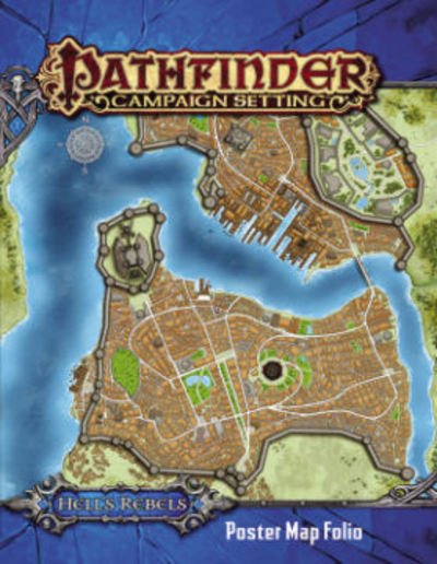 Pathfinder Campaign Setting: Hell’s Rebels Poster Map Folio - Paizo Staff - Board game - Paizo Publishing, LLC - 9781601258090 - February 16, 2016