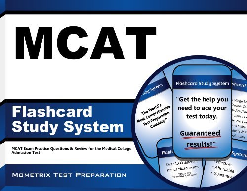 Cover for Mcat Exam Secrets Test Prep Team · Mcat Flashcard Study System: Mcat Exam Practice Questions &amp; Review for the Medical College Admission Test (Cards) (Paperback Book) [Flc Crds/p edition] (2023)