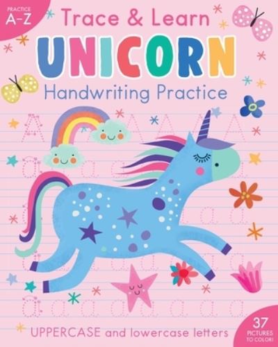 Cover for Insight Insight Kids · Trace &amp; Learn Handwriting Unicorns (Book) (2021)