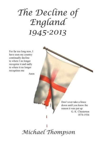 Cover for Michael Thompson · The Decline of England 1945-2013 (Taschenbuch) (2015)