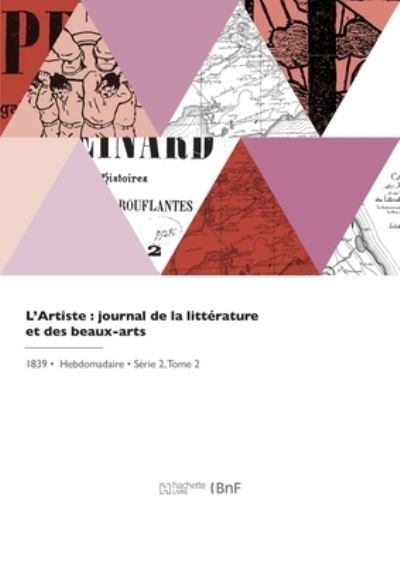 Cover for Hachette Livre Bnf · L'Artiste (Paperback Book) (2022)