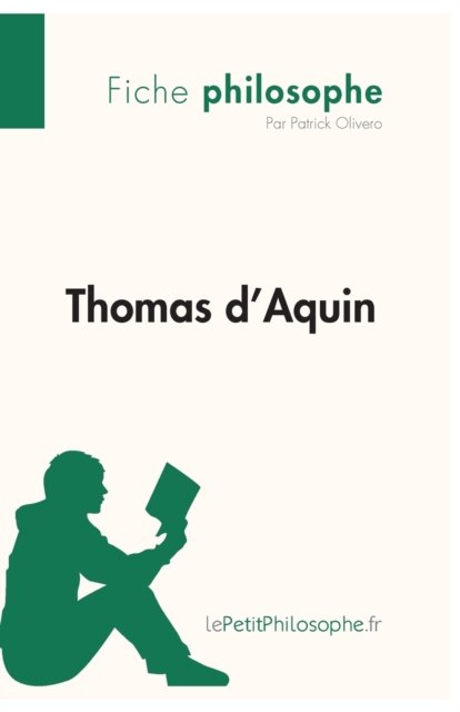 Cover for Patrick Olivero · Thomas d'Aquin (Fiche philosophe) (Paperback Book) (2013)