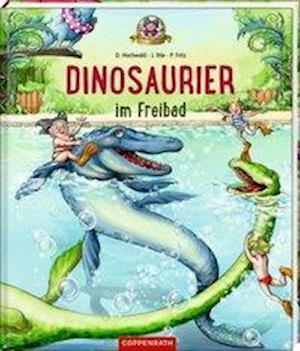 Cover for Dominik Hochwald · Dinosaurier im Freibad (Gebundenes Buch) (2020)