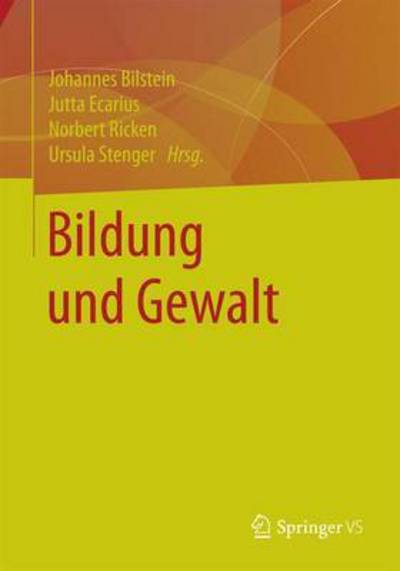 Cover for Bildung Und Gewalt (Paperback Book) [1. Aufl. 2016 edition] (2015)
