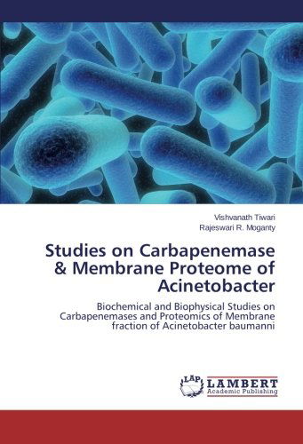 Cover for Rajeswari R. Moganty · Studies on Carbapenemase &amp; Membrane Proteome of Acinetobacter: Biochemical and Biophysical Studies on Carbapenemases and Proteomics of Membrane Fraction of Acinetobacter Baumanni (Paperback Book) (2014)