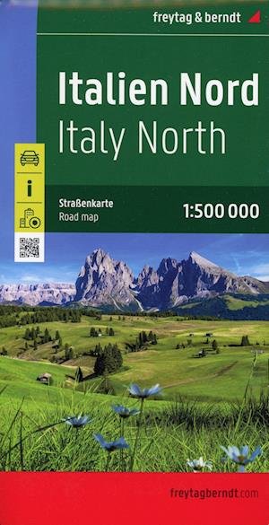 Cover for Freytag &amp; Berndt · Italy North (Landkarten) (2022)