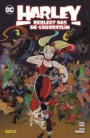 Cover for Tieri, Frank; Faerber, Logan · Harley Quinn: Harley Zerlegt Das Dc-multiversum (Bog)