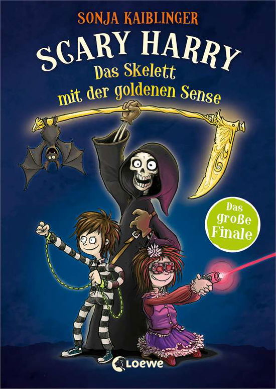 Cover for Sonja Kaiblinger · Scary Harry (Band 9) - Das Skelett mit der goldenen Sense (Inbunden Bok) (2021)