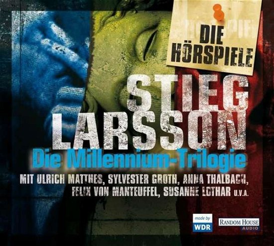 Cover for Larsson · Millennium-Hörspiel-Trilog. (Bog)