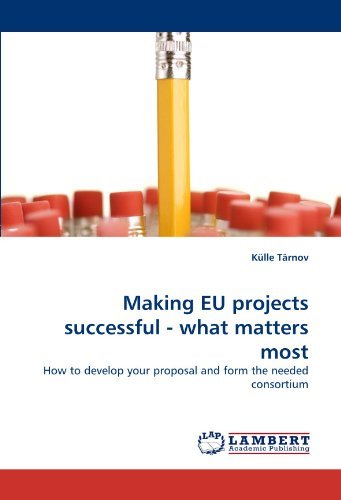 Cover for Külle Tärnov · Making Eu Projects Successful - What Matters Most: How to Develop Your Proposal and Form the Needed Consortium (Paperback Bog) (2010)