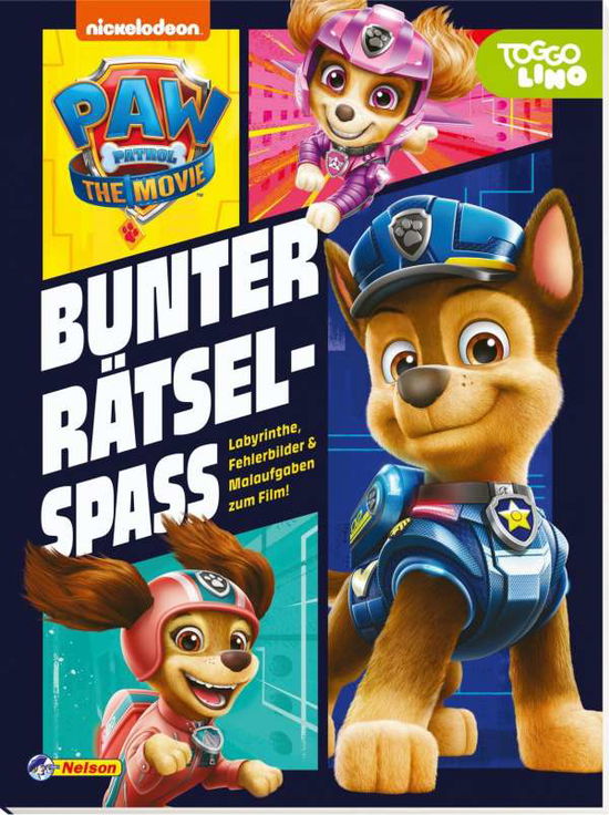 Der Kinofilm: RÃ¤tselbuch - Paw Patrol - Livres - Nelson Verlag - 9783845119090 - 1 août 2021