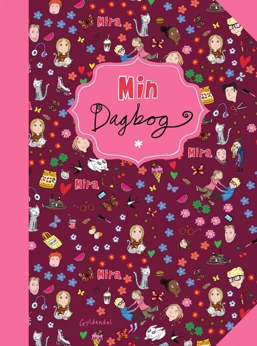 Cover for Sabine Lemire; Rasmus Bregnhøi · Mira: Mira - Min dagbog (Indbundet Bog) [1. udgave] (2023)