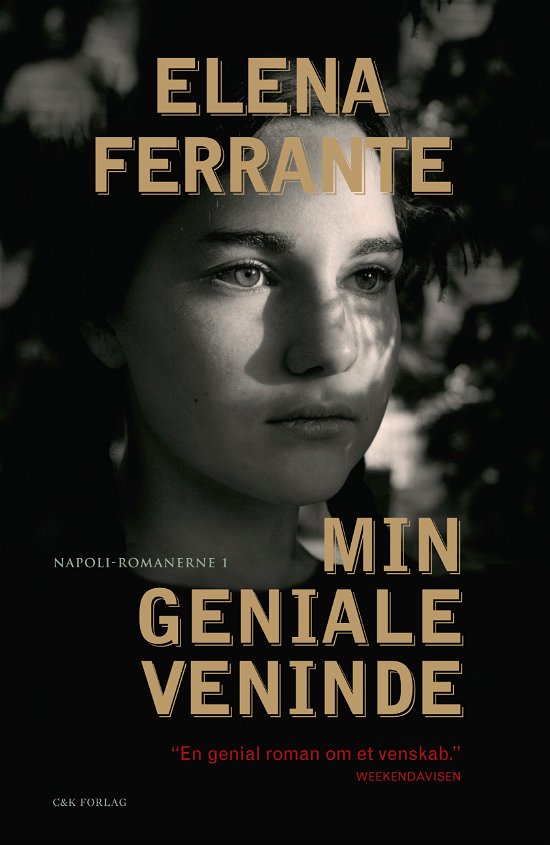 Cover for Elena Ferrante · Min geniale veninde (Sewn Spine Book) [4th edição] (2017)