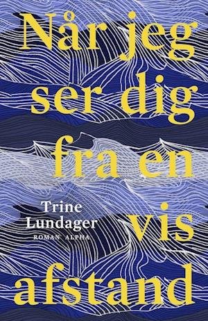Cover for Trine Lundager · Når jeg ser dig fra en vis afstand (Bound Book) [1º edição] (2024)