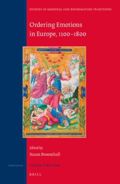 Cover for Susan Broomhall · Ordering Emotions in Europe, 1100-1800 (Hardcover Book) (2015)