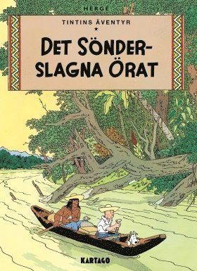 Cover for Hergé · Tintins äventyr: Det sönderslagna örat (Landkarten) (2015)